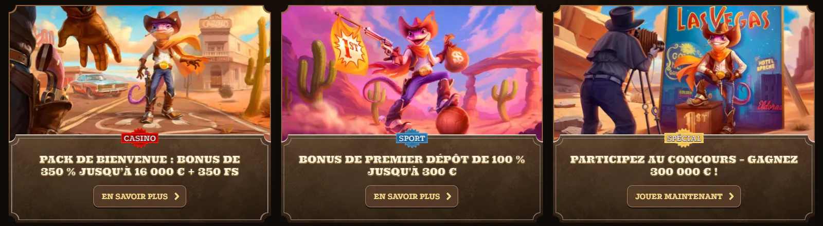 Bonus et promotions Lizaro Casino